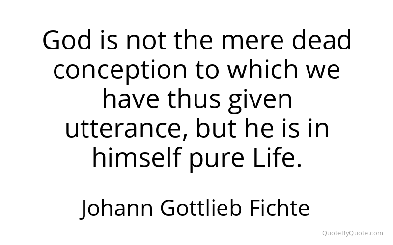 Preview image for this quote by Johann Gottlieb Fichte