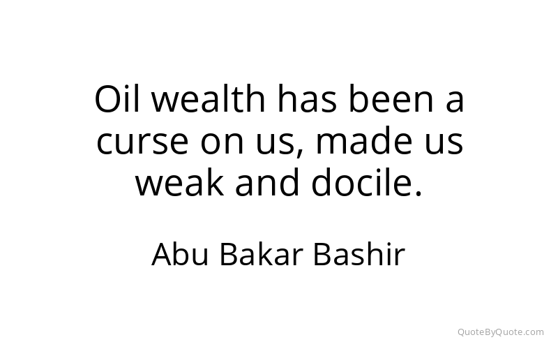 Preview image for this quote by Abu Bakar Bashir