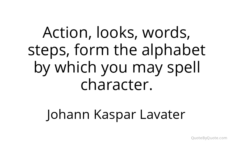 Preview image for this quote by Johann Kaspar Lavater
