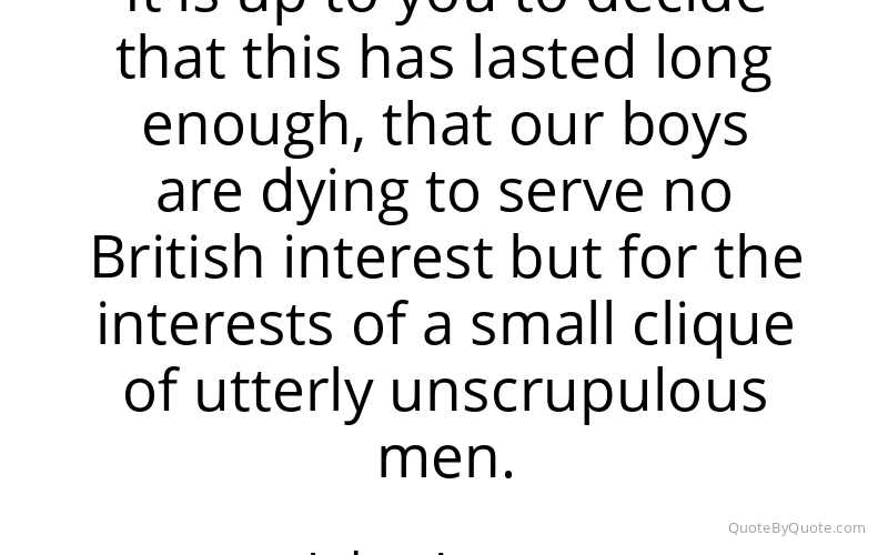 Preview image for this quote by John Amery