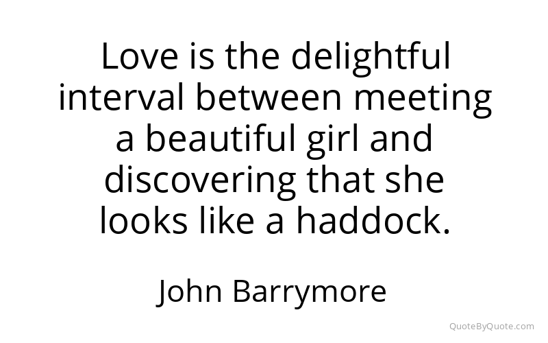 Preview image for this quote by John Barrymore
