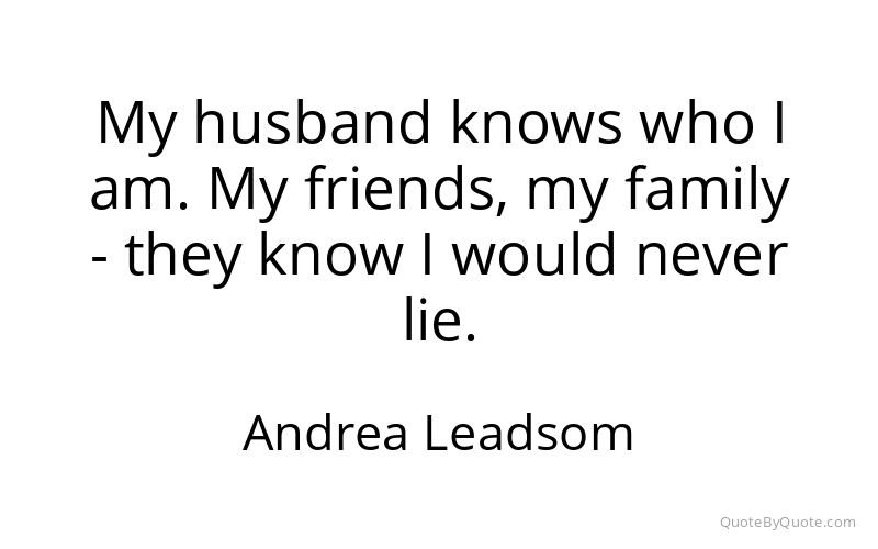 Preview image for this quote by Andrea Leadsom