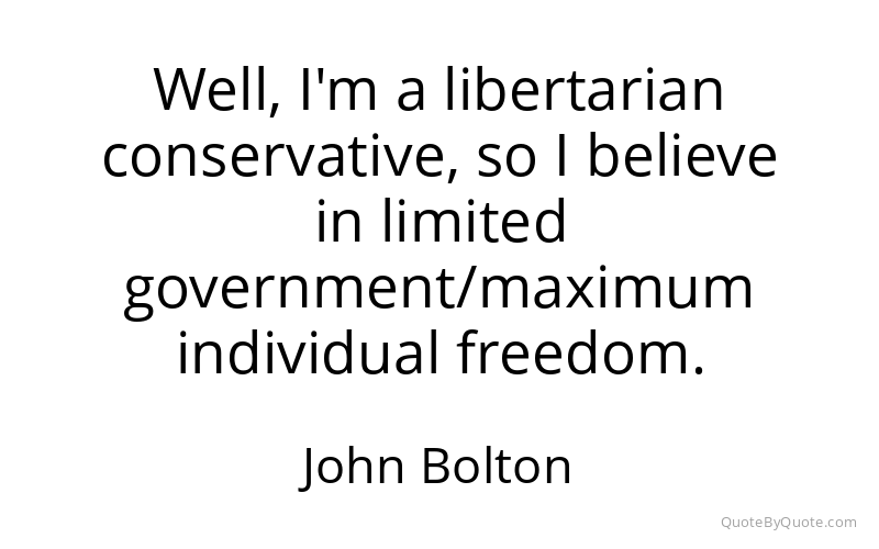 Preview image for this quote by John Bolton