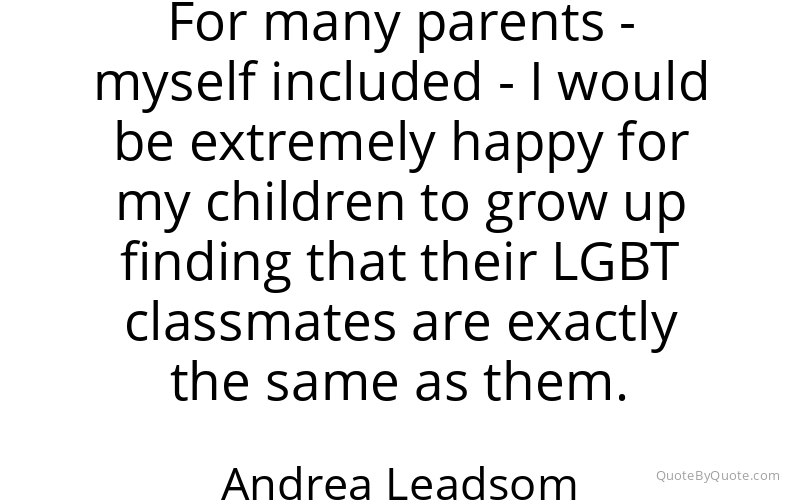 Preview image for this quote by Andrea Leadsom