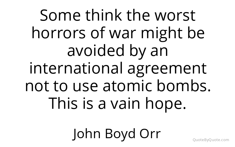 Preview image for this quote by John Boyd Orr