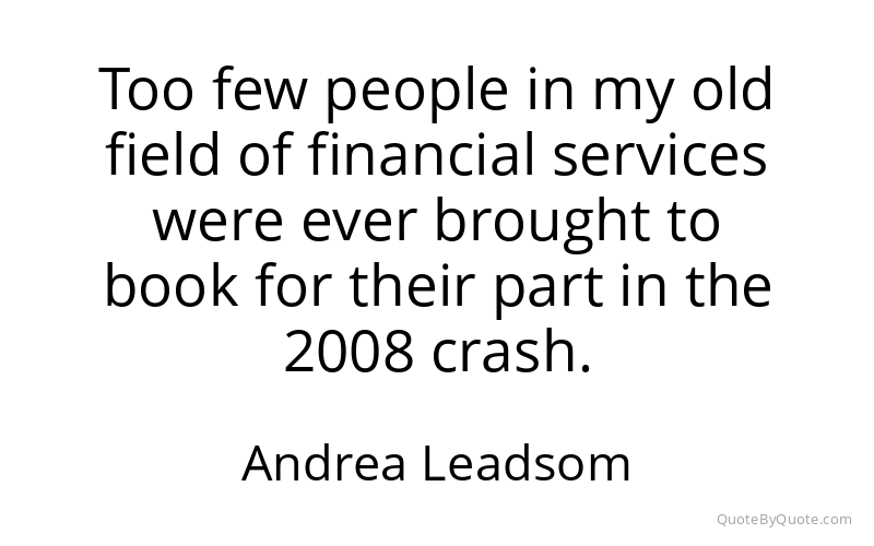 Preview image for this quote by Andrea Leadsom