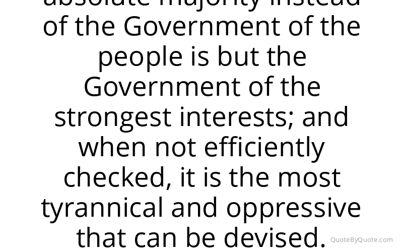 Preview image for this quote by John C. Calhoun