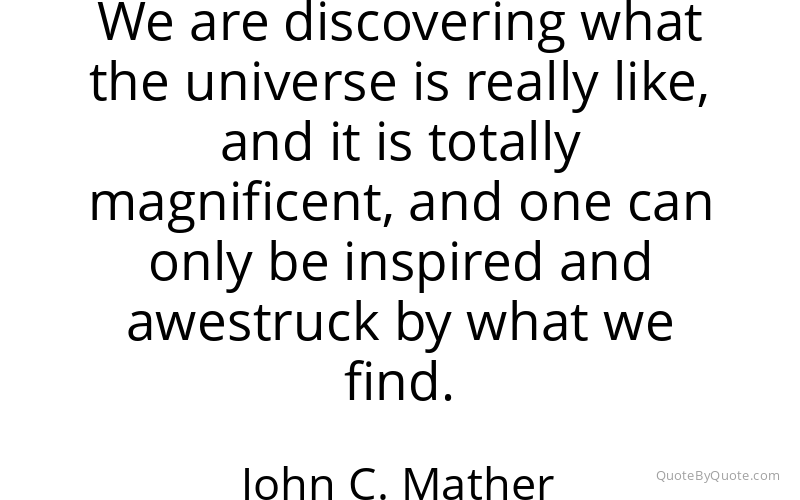 Preview image for this quote by John C. Mather