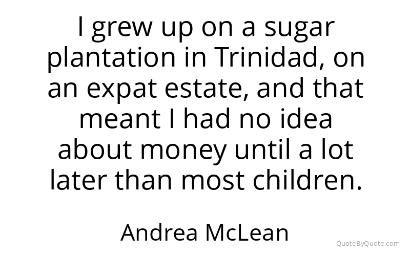 Preview image for this quote by Andrea McLean