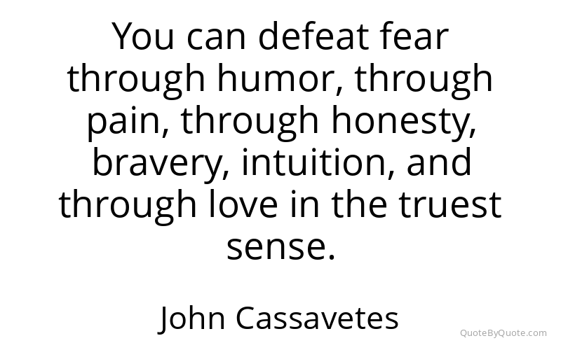 Preview image for this quote by John Cassavetes