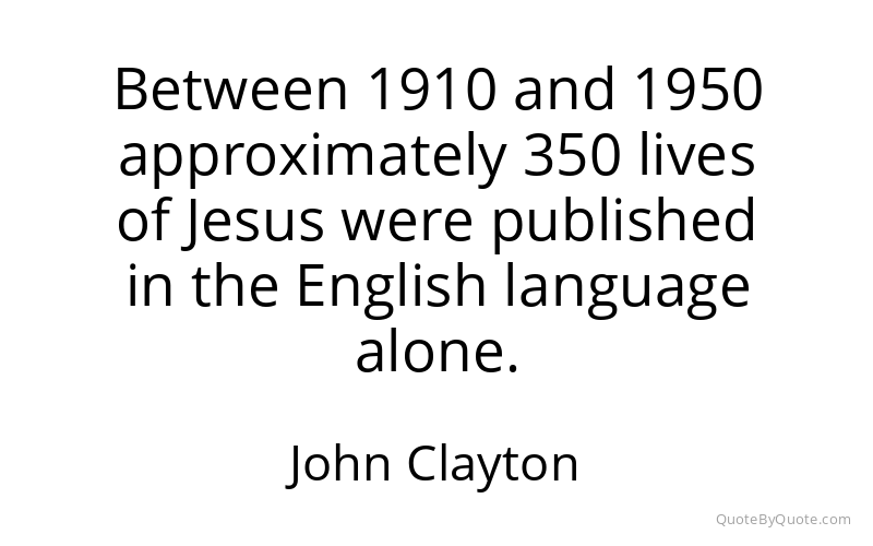 Preview image for this quote by John Clayton