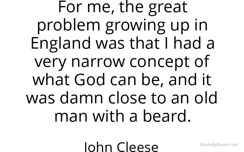 Preview image for this quote by John Cleese