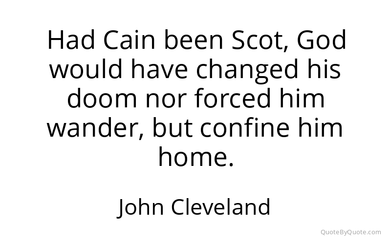 Preview image for this quote by John Cleveland