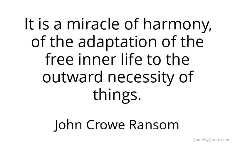 Preview image for this quote by John Crowe Ransom