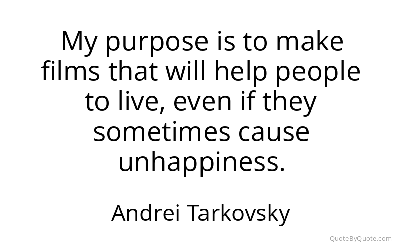Preview image for this quote by Andrei Tarkovsky