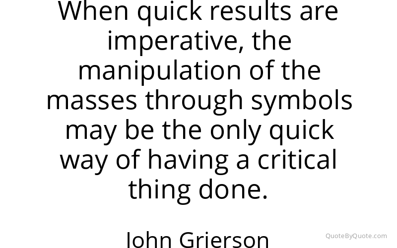 Preview image for this quote by John Grierson