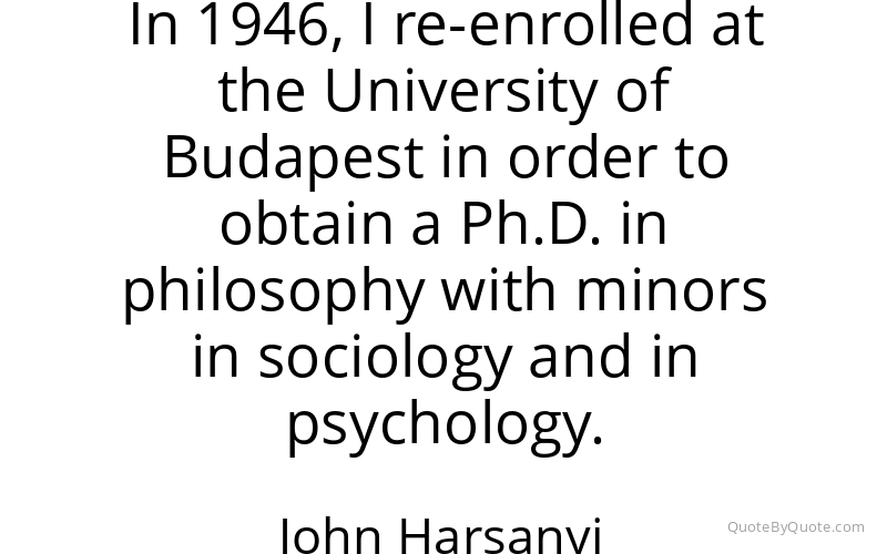 Preview image for this quote by John Harsanyi