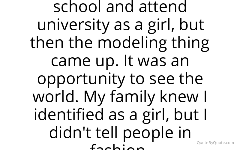 Preview image for this quote by Andreja Pejic