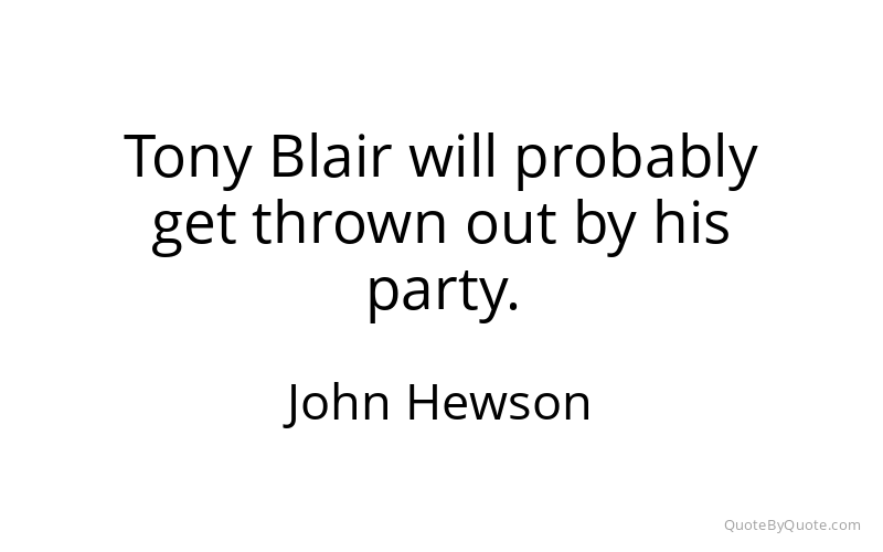 Preview image for this quote by John Hewson
