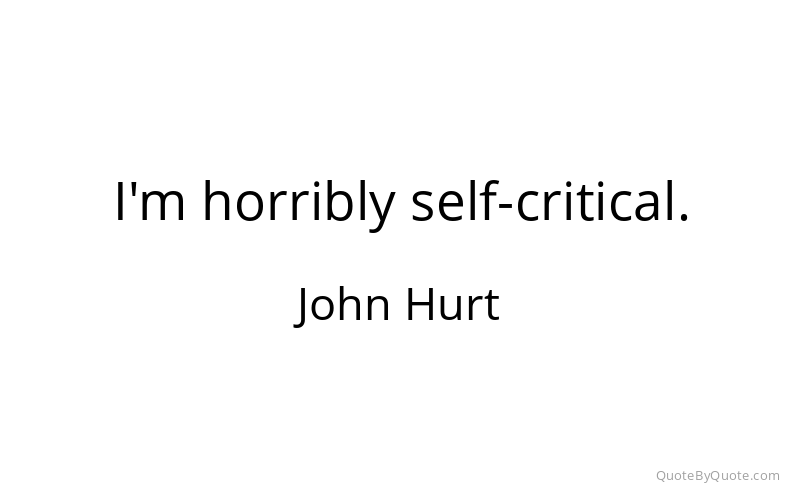 Preview image for this quote by John Hurt