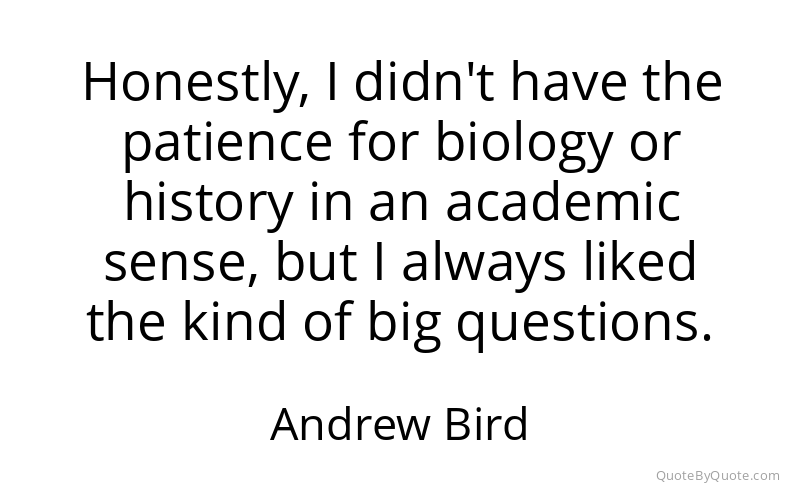 Preview image for this quote by Andrew Bird