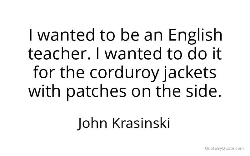 Preview image for this quote by John Krasinski