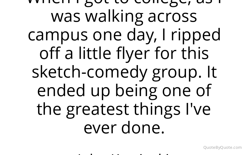 Preview image for this quote by John Krasinski