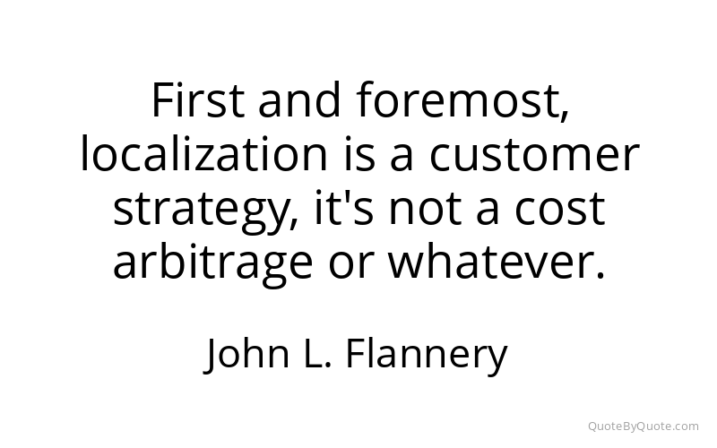 Preview image for this quote by John L. Flannery