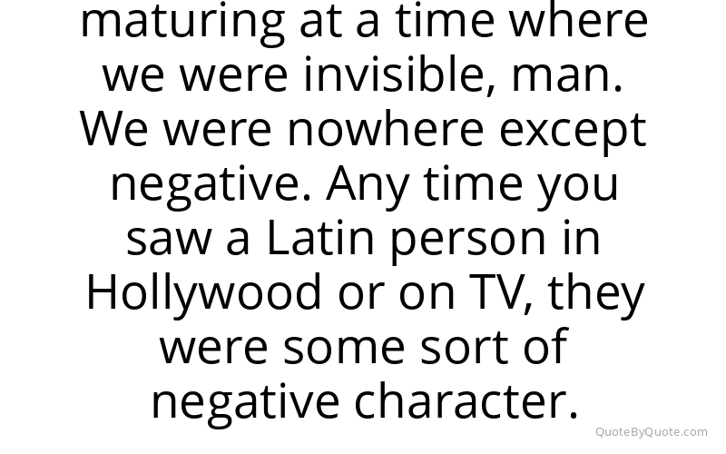 Preview image for this quote by John Leguizamo
