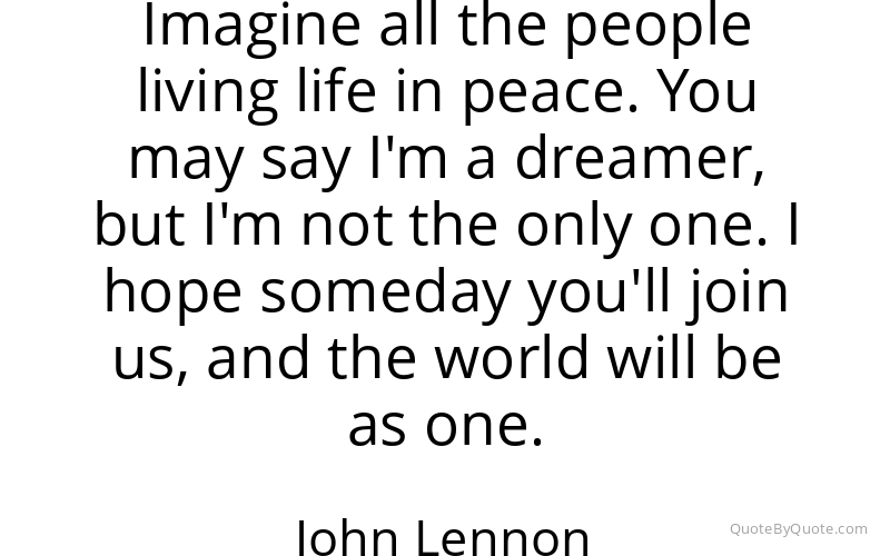 Preview image for this quote by John Lennon