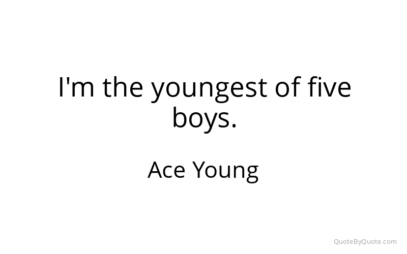 Preview image for this quote by Ace Young