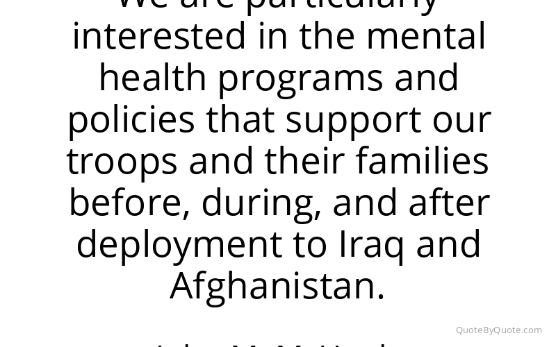 Preview image for this quote by John M. McHugh