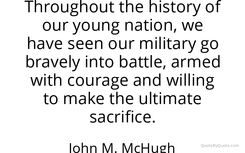 Preview image for this quote by John M. McHugh