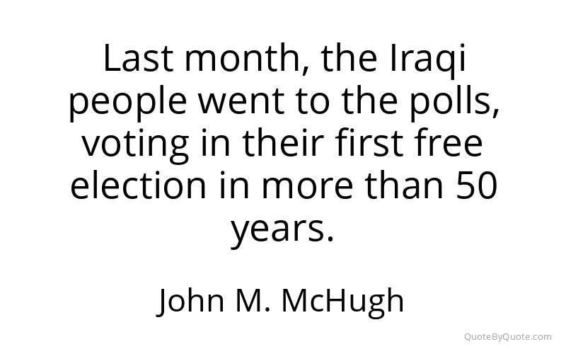 Preview image for this quote by John M. McHugh