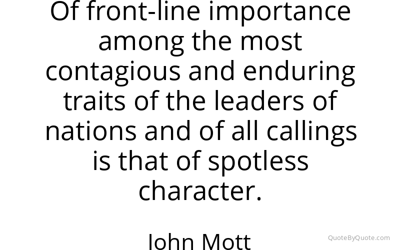 Preview image for this quote by John Mott