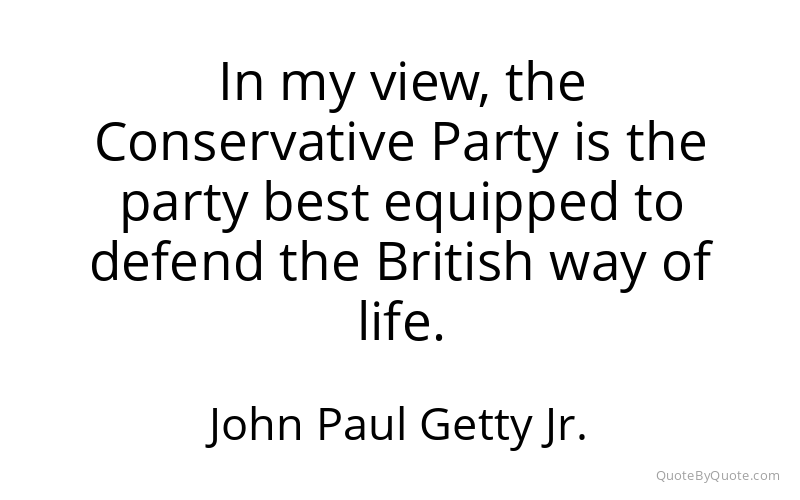 Preview image for this quote by John Paul Getty Jr.
