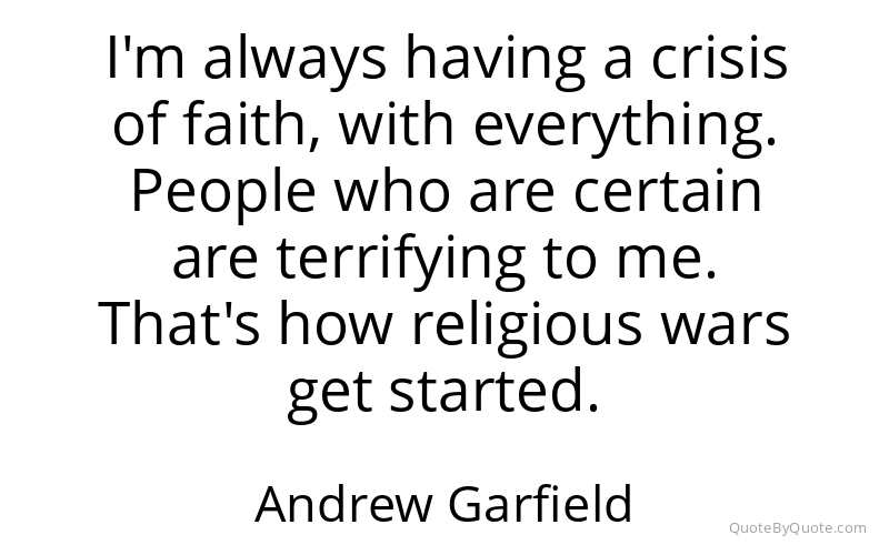 Preview image for this quote by Andrew Garfield