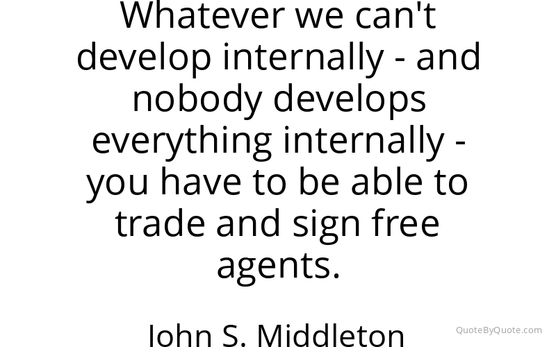 Preview image for this quote by John S. Middleton