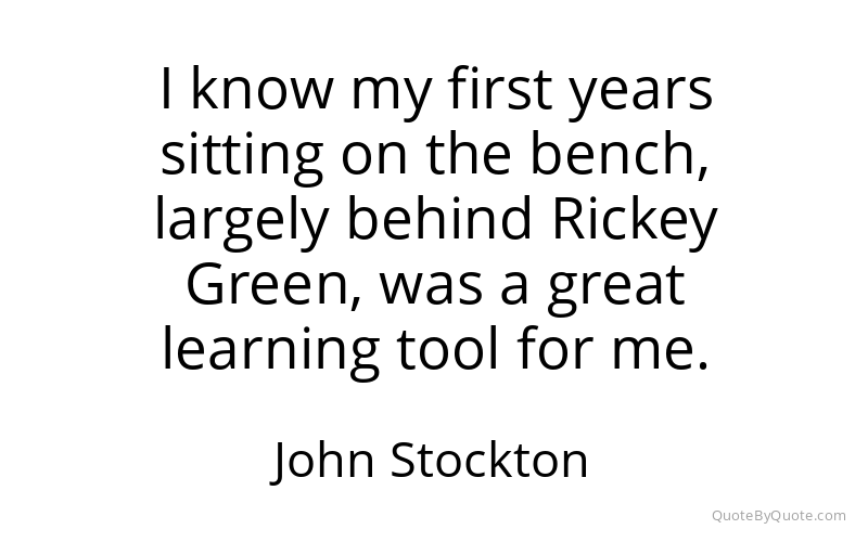 Preview image for this quote by John Stockton