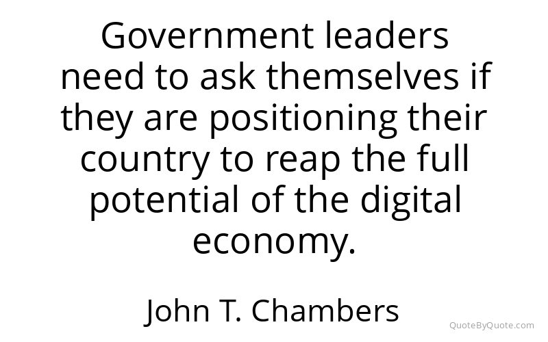 Preview image for this quote by John T. Chambers