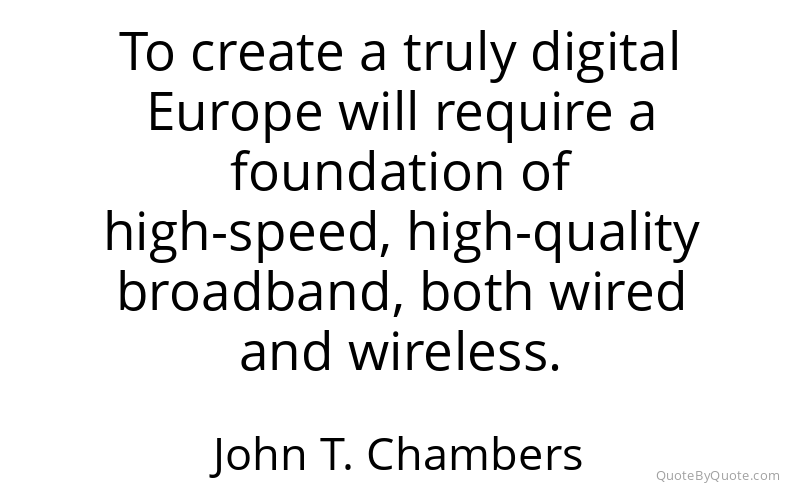 Preview image for this quote by John T. Chambers