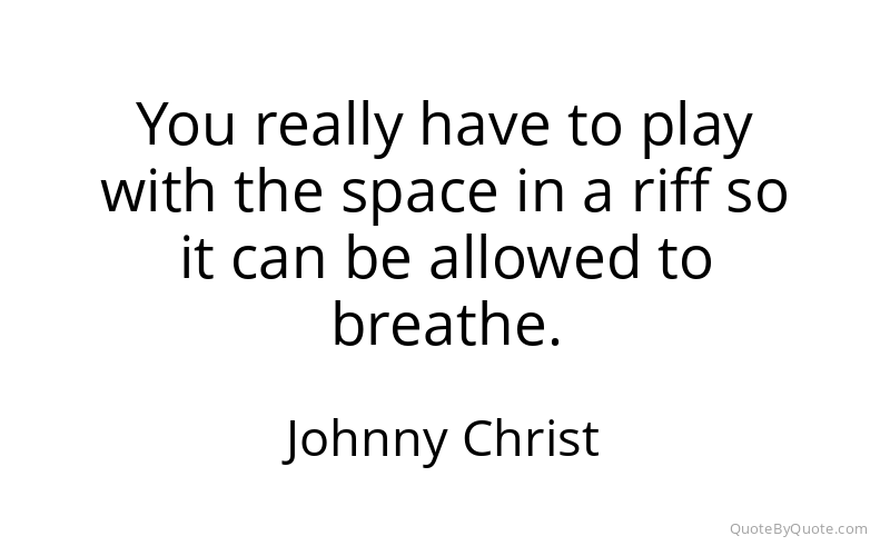 Preview image for this quote by Johnny Christ