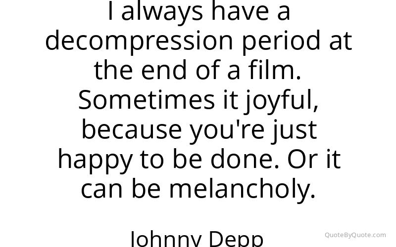 Preview image for this quote by Johnny Depp