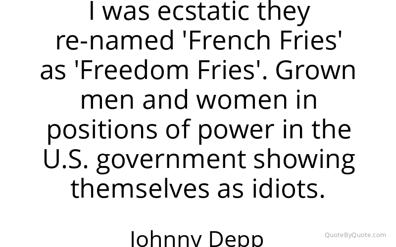 Preview image for this quote by Johnny Depp