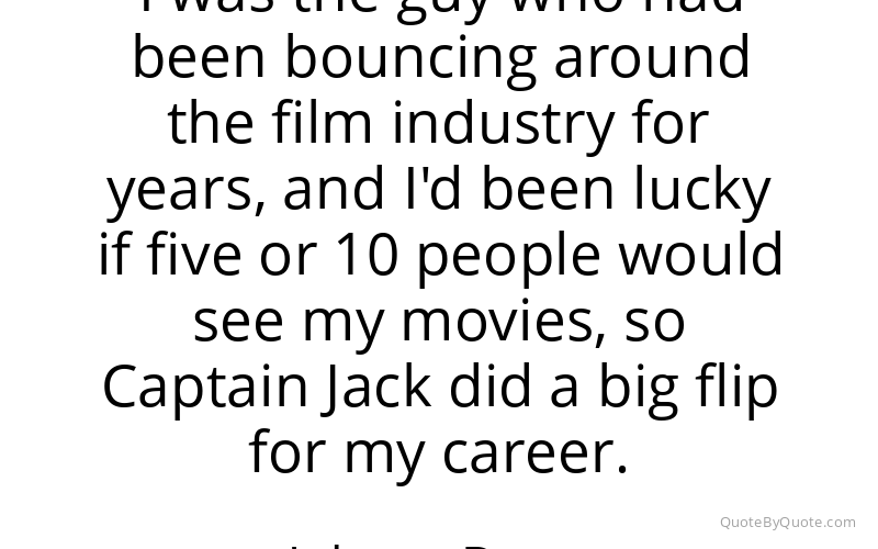 Preview image for this quote by Johnny Depp