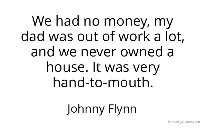 Preview image for this quote by Johnny Flynn