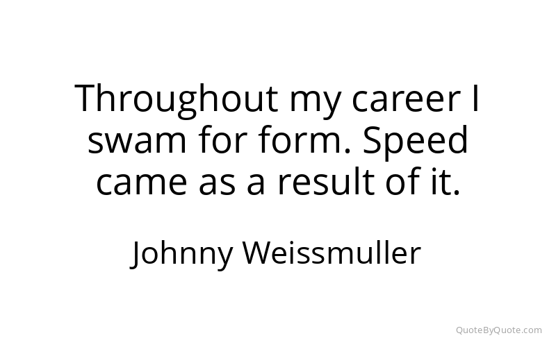 Preview image for this quote by Johnny Weissmuller