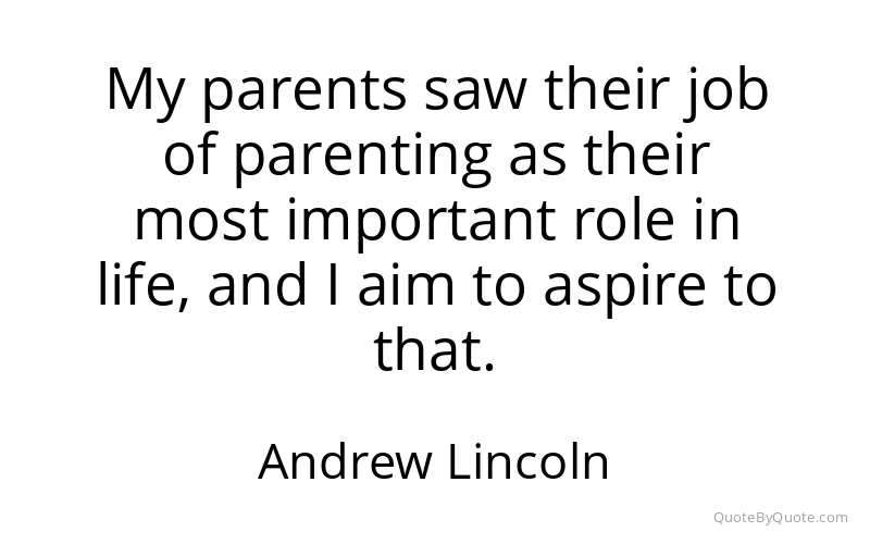 Preview image for this quote by Andrew Lincoln