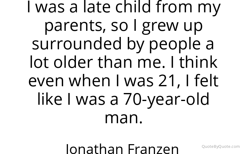 Preview image for this quote by Jonathan Franzen