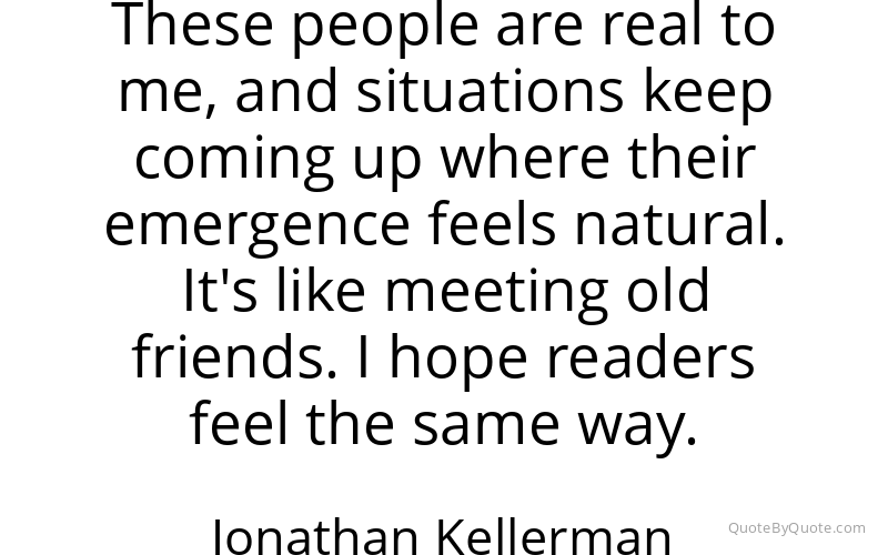 Preview image for this quote by Jonathan Kellerman